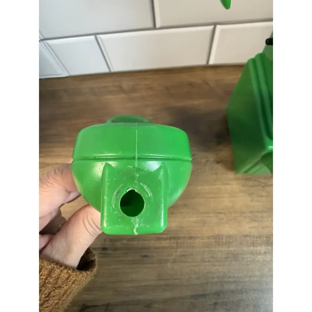 RARE Disney Hasbro 1960s Green Jungle Book Rotary Toy Phone - READ